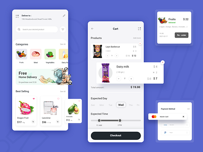 Grocery e-commerce app