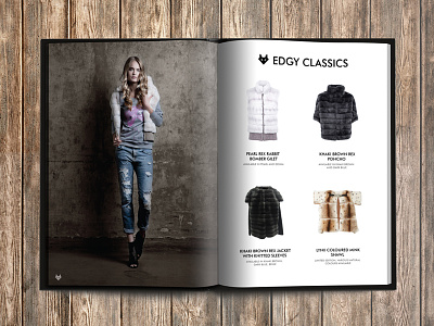 MyMink Lookbook 2015 branding dizzain fashion fur lookbook photography print wood