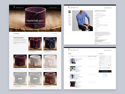 Todd Shelton brand design e commerce layout responsive user interface web website