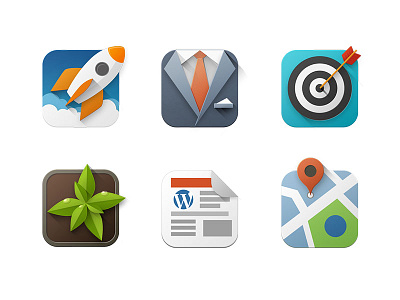 Web Icons custom development functionality icon illustration managment map theme wordpress