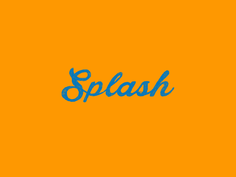 Splash! animation cell cell animation darts davide tarsi frame gif photoshop splash summer water