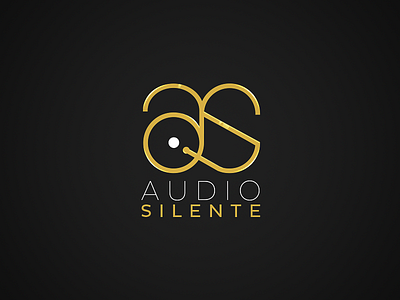 Audio Silente logo | Enhanced version 45s audio darts dartsgraph davide tarsi gold logo silente tarsi turntables vinili vynil