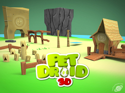 Pet Droid 3D Logo screencapture