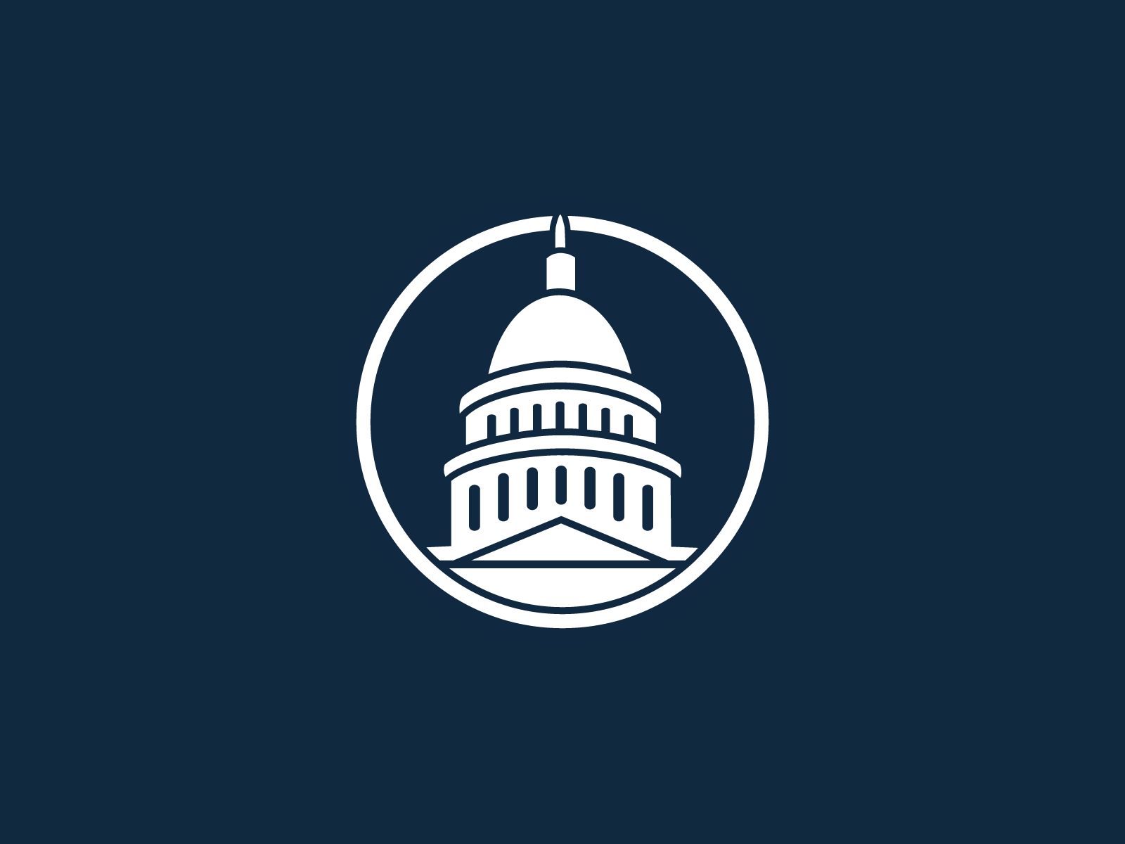 Political House Logo by Andrew on Dribbble