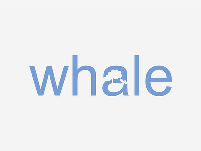 Whale Logotype Rebound fish logo logotype negative space water whale