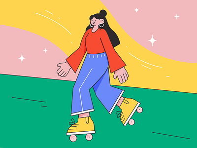 Skating Girl