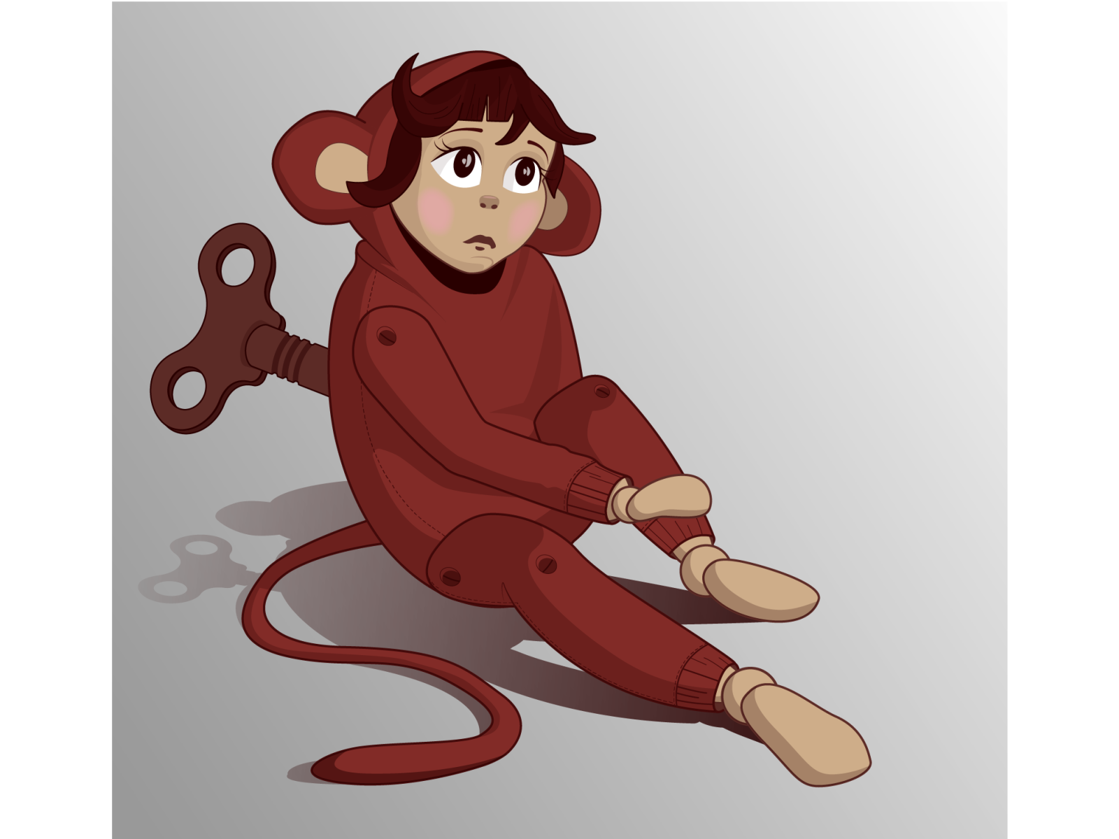 Monkey character.