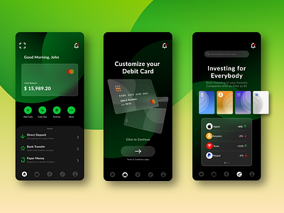 Redesign concept of Cash App app cashapp finance mobile dashboard redesign ui
