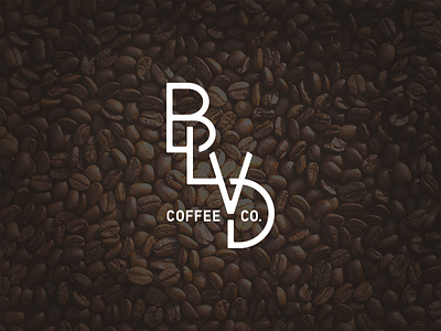 Blvd Coffee Co coffee logo t shirt