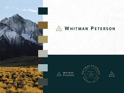 Whitman Peterson Corporate Identity Design brand design brand identity branding corporate branding corporate identity design logo