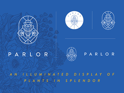 Brand Identity Design for Parlor (2) brand design brand identity branding denverdesign design geometric design icon illustration logo vector