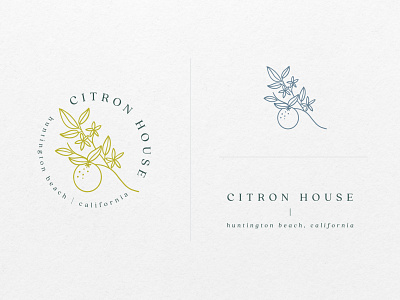 Citron House Branding