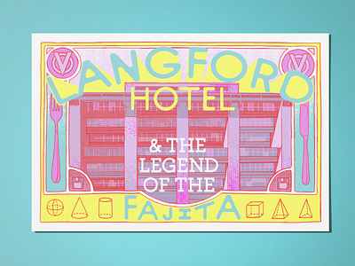 Langford Hotel Postcard