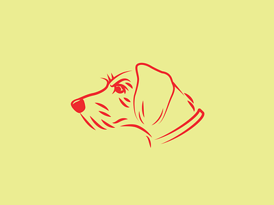 Pickles - Mascot Illustration dog furry illustration line drawing mascot mix breed mutt pup scruffy terrier