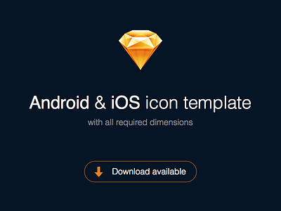 Sketch Icon Template for Android and iOS android bohemiancoding icon ios sketch template