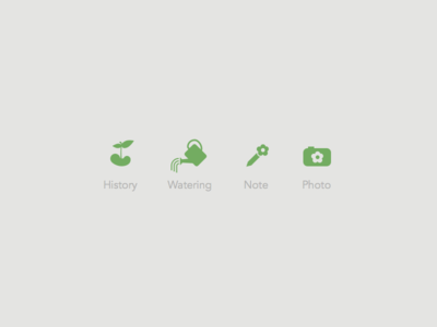 Plant icons