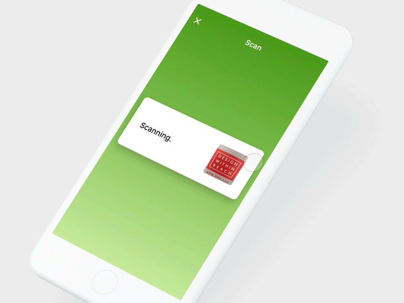 PaperKarma - Unsubscribe animation cards green paperkarma simple ui ux