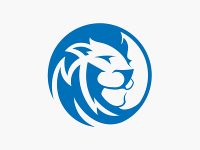 lion 3 abstract animal branding design geometry illustration leon lion logo mascot symbol