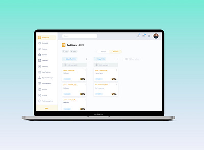 Dealboard board creative design dashboad deal design figma ui ux webdesign