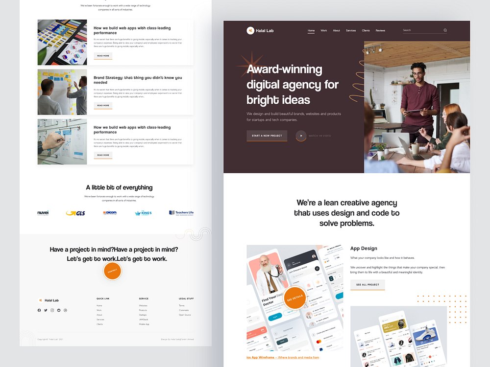 Interior Landing Page by Tanbir Ahmed on Dribbble