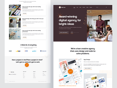 Agency Landing Page