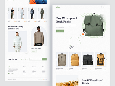 E commerce Landing Page