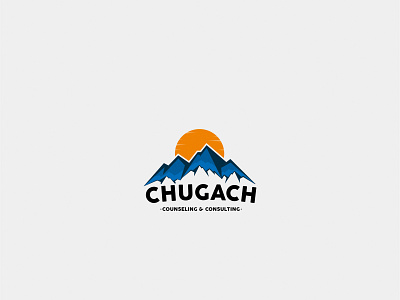 CHUGACH LOGO logo logo branding identity desigm logo design typography