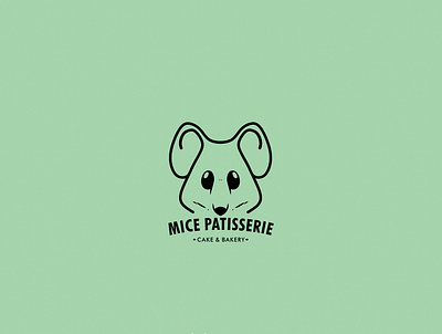 MICE CAKE LOGO branding logotype restaurant branding typography