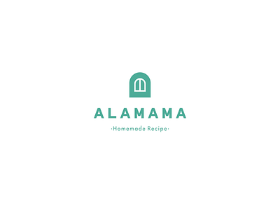 Logo Alamama Restaurant logo branding identity desigm