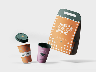 Moka Delicatessen & Bakery Packaging bag bakery branding coffee cup deli design logo luxury packaging