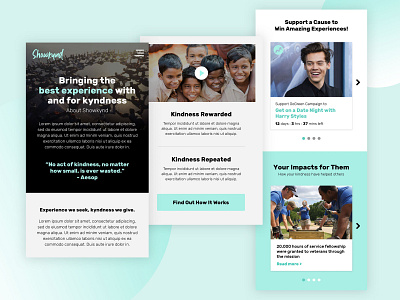Showkynd Mobile Website
