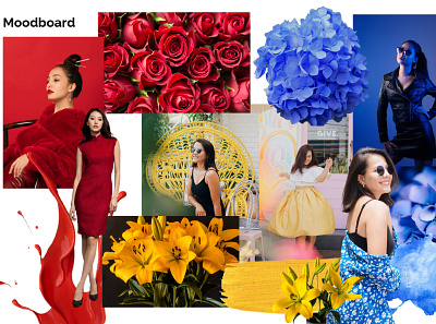 Moodboard of Redesign The Saem beauty beauty product colors moodboard photos primary colors