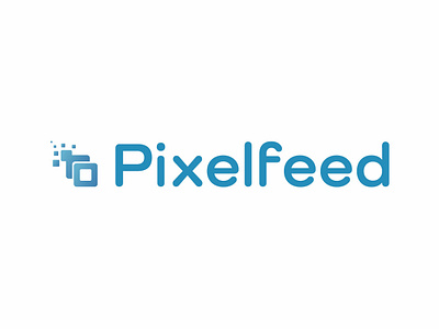 Pixelfeed Logo Design app branding design flat gradient color logo logo 2d vector vector artwork web