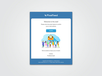 Pixelfeed Confirmation E-mail confirmation e mail