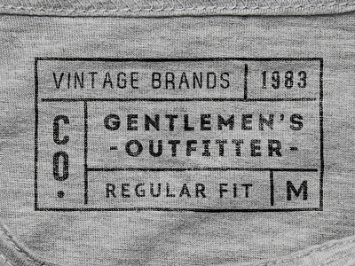 T-Shirt Label Mock