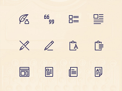 Simple Line Icons Pro - Content