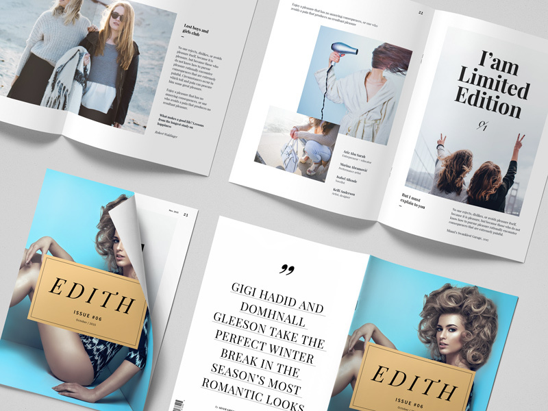 Free Digestsize Magazine PSD Mockup by ZippyPixels on