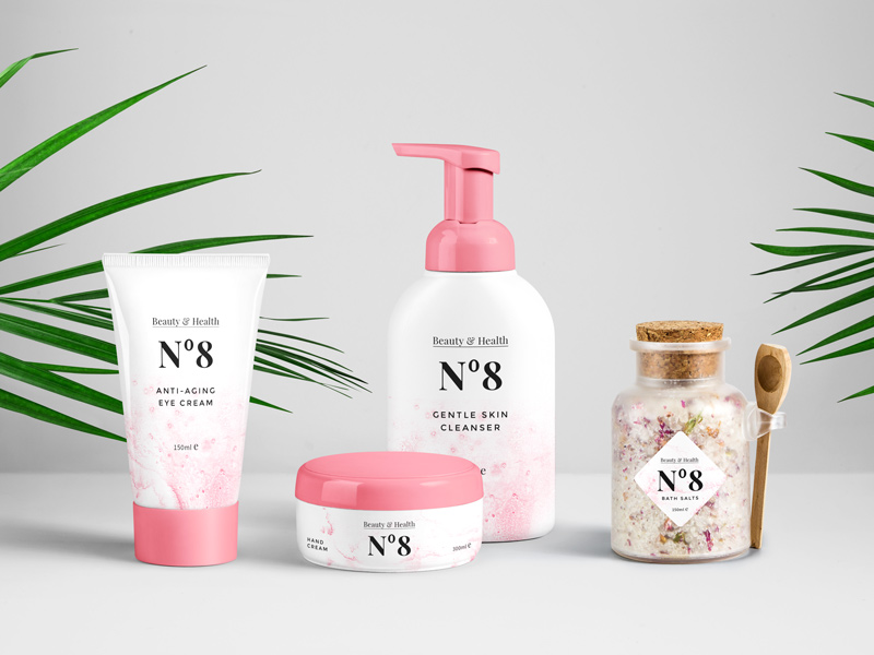 Download Cosmetics Packaging Mockup by Raul Taciu on Dribbble