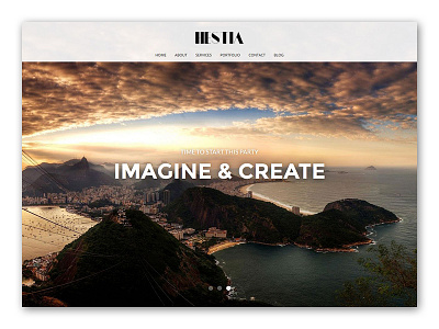Hestia - Responsive Unique HTML5 Template css3 html5 live page transition portfolio responsive design