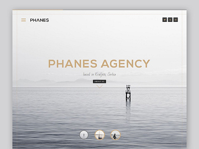Phanes - Responsive Template animated clean css3 flat html5 live parallax portfolio responsive design retina