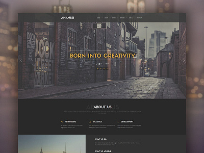 Ananke - One Page Parallax WordPress Theme