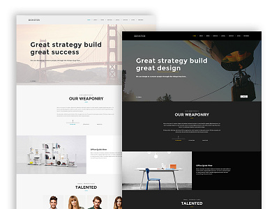 Demeter - WordPress Theme animated clean css3 flat html5 live parallax portfolio responsive design retina wordpress