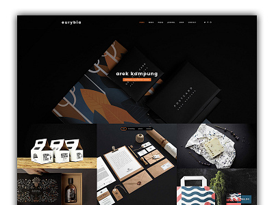 Eurybia - Creative Portfolio HTML Template