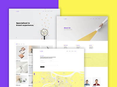 The Litae - Creative & Minimal Portfolio / Agency Template