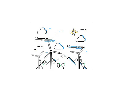 Windy Day animation creative css design html transition wind