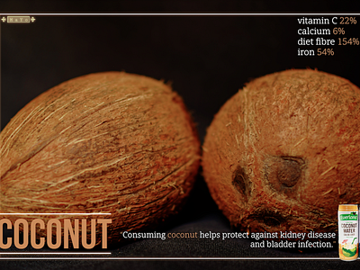 Coconut aina badejo benefits branding calories coconut design everland food healthy healthy living mayomeed mayomide nature nikon photograhy photoshop