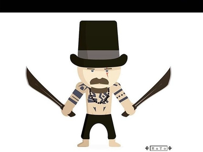 Taboo - James Delaney vector character art cartoon tom hardy taboo design illustration london nigeria photoshop mayomeed mayomide aina-badejo