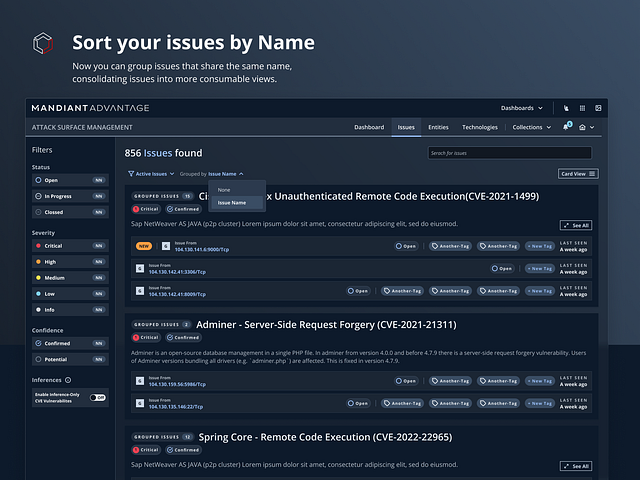 Grouped Issues by Shpetim Ujkani on Dribbble