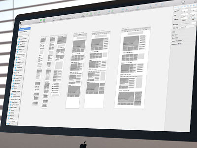 Responsive Wireframes ui user experience user interface ux wireframes wires