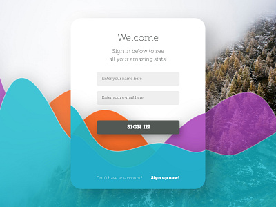 Sign In Modal Freebie (Sketch) by Shpetim Ujkani on Dribbble